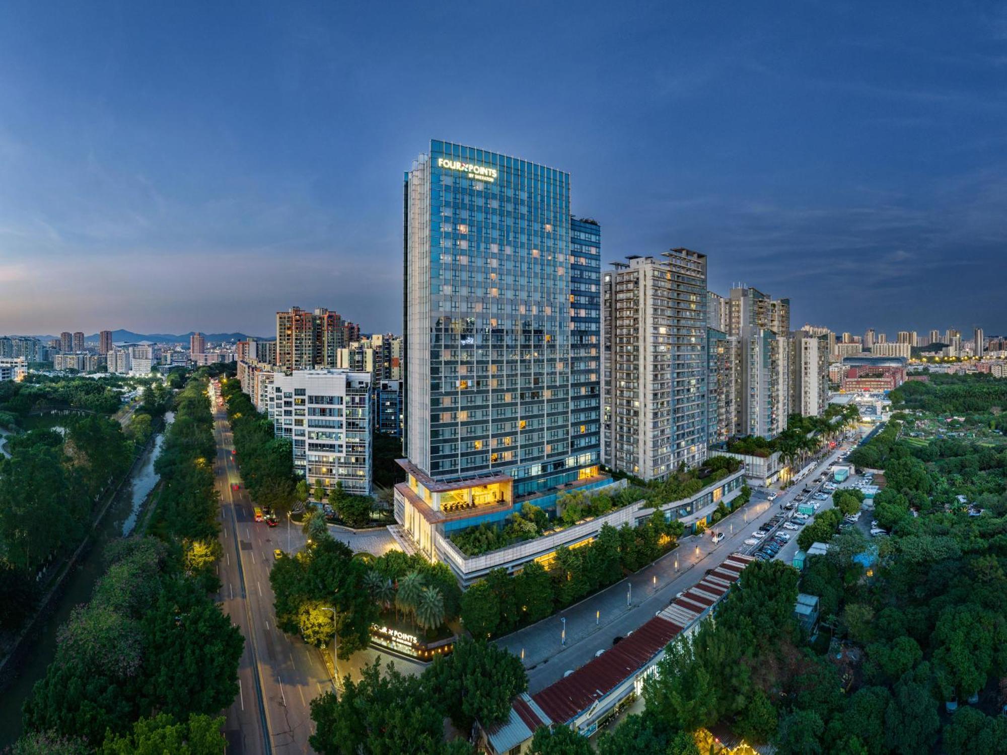 Four Points By Sheraton Guangzhou, Dongpu Tianhe Екстериор снимка